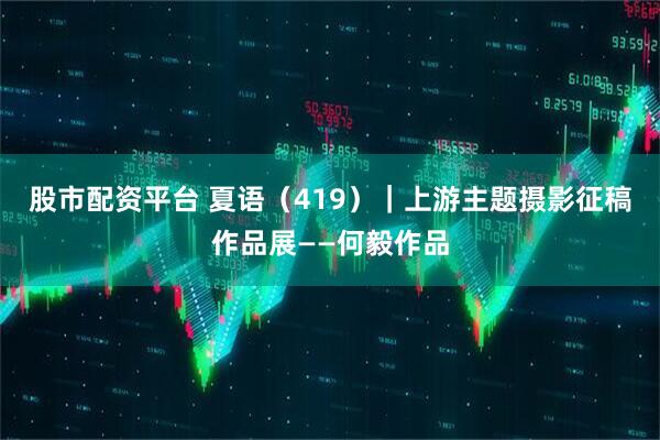 股市配资平台 夏语（419）｜上游主题摄影征稿作品展——何毅作品